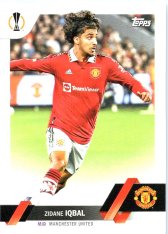 Fotbalová kartička 2022-23 Topps UEFA Club Competitions 80 Zidane Iqbal - Manchester United