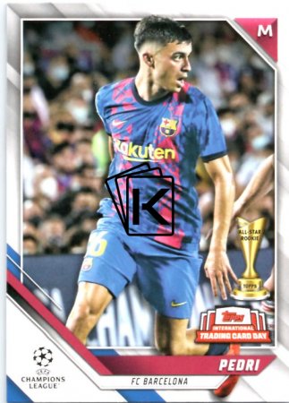 Fotbalová kartička 2021-22 Topps CLBC-2 Pedri - FC Barcelona