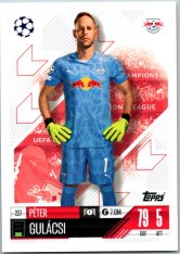 fotbalová kartička 2024-25 Topps Match Attax UEFA Club Competitions 227 Peter Gulacsi (RB Leipzig)