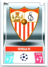 fotbalová kartička 2021-22 Topps Match Attax UEFA Champions 244 Sevilla FC Logo