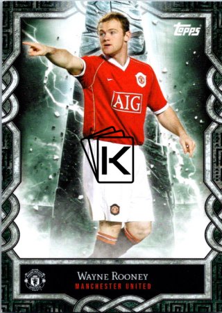 fotbalová kartička 2024-25 Topps Manchester United Fan Set Monolith MO-8 Wayne Rooney
