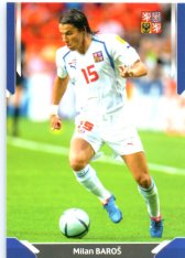 fotbalová kartička 2022 Pro Arena Repre v srdcích Blue Series 19 Milan Baroš