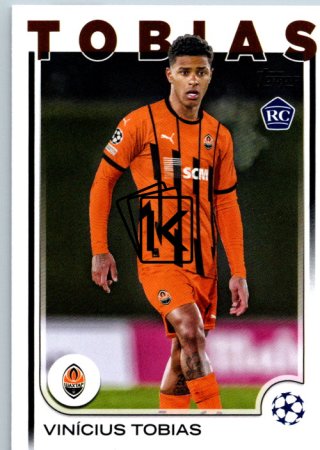 fotbalová kartička 2024-25 Topps UEFA Club Competitions Flagship 167 Vinícius Tobias RC Shakhtar Donetsk