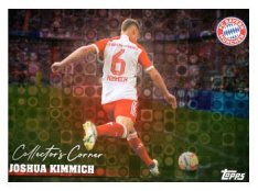 fotbalová kartička 2025-26 Topps Team set FC Bayern Munchen Collectors Corner CC-1 Joshua Kimmich Halo