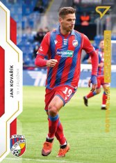 fotbalová kartička SportZoo 2020-21 Fortuna Liga Gold Limited 94 Jan Kovařík FK Viktoria Plzeň /99