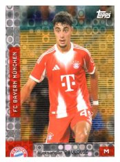 fotbalová kartička 2025-26 Topps Team set FC Bayern Munchen FT-10 Aleksandar Pavlović Halo
