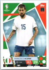 fotbalová karta Topps Match Attax EURO 2024 ITA8 Franceso Acerbi (Italy)