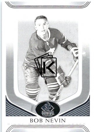 Hokejová karta 2020-21 Upper Deck SP Legends Signature Edition 103 Bob Nevin - Toronto Maple Leafs