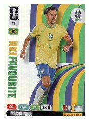 fotbalová kartička World Cup 2026 Adrenalyn XL 70 Marquinhos (Brazil)