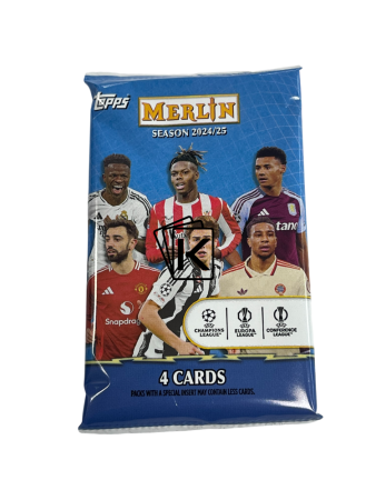 2024-25 Topps Merlin UEFA Club Competitions Balíček