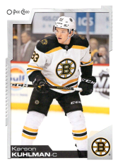 2020-21 Upper Deck O-Pee-Chee 391 Karson Kuhlman Boston Bruins