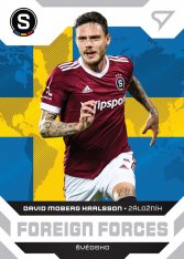 fotbalová kartička 2021-22 SportZoo Fortuna Liga Foreign Forces FF34 David Moberg Karlsson AC Sparta Praha