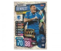Fotbalová kartička 2019-2020 Topps Match Attax Champions League MVP Sebastien Dewaest