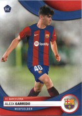 2023-24 Topps FC Barcelona team set 15 Aleix Garrido RC