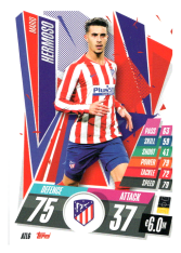 fotbalová kartička Topps Match Attax Champions League 2020-21 ATL6 Mario Hermoso Atletico Madrid