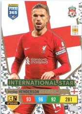 Panini Adrenalyn XL FIFA 365 2023 International Stars Jordan Henderson Liverpool FC