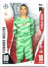 2023-24 Topps Match Attax EXTRA UEFA Club Competition Squad Update 44 Fernando Muslera (Galatasaray AS)