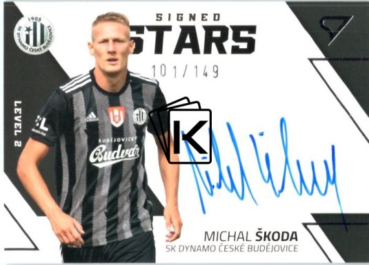 2022-23  Sprotzoo Fortuna Liga Singed Stars Level 2 Michal Škoda SK Dynamo České Budějovice