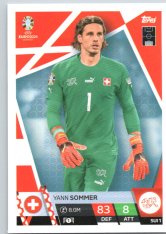 fotbalová karta Topps Match Attax EURO 2024 SUI1 Yann Sommer (Switzerland)