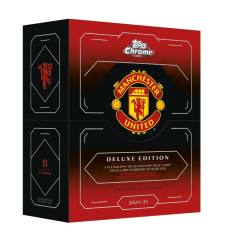 2024-25 Topps Chrome Deluxe Edition Manchester United Hobby Box