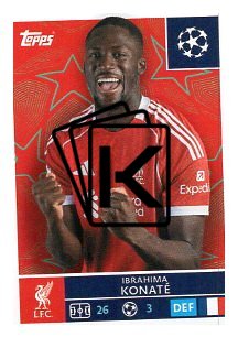 2025-26 Topps Champions League  Liverpool FC 256 Ibrahima Konaté