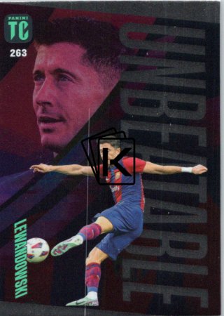 fotbalová karta Panini Top Class 263  Robert Lewandowski (FC Barcelona)