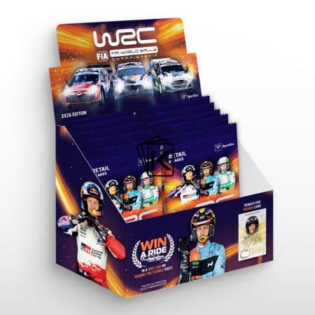 2026 Sportzoo FIA WRC Trading Cards Retail Box