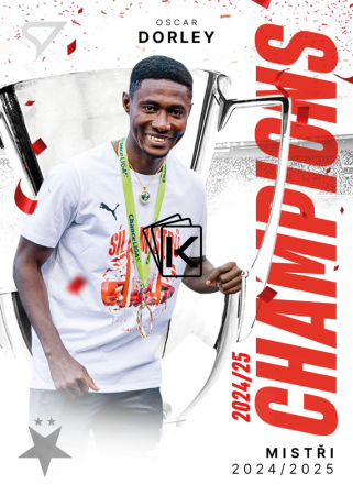 2025-26 SportZoo SK Slavia Praha Champions CH-19 Oscar Dorley