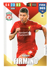 Fotbalová kartička Panini Adrenalyn XL FIFA 365 - 2020 Team Mate 45 Roberto Firminho Liverpool FC
