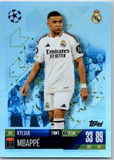 fotbalová kartička 2024-25 Topps Match Attax UEFA Club Competitions  134 Kylian Mbappé (Real Madrid CF)