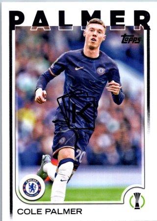 fotbalová kartička 2024-25 Topps UEFA Club Competitions Flagship 32 Cole Palmer Chelsea FC