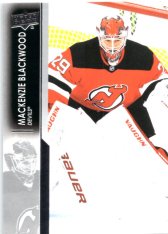 hokejová karta 2021-22 UD Series One 107 Mackenzie Blackwood - New Jersey Devils