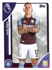fotbalová kartička 2025-26 Topps  Premier League 24 Lucas Digne (Aston Villa)