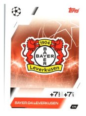 fotbalová kartička 2025-26 Topps Match Attax UCC 172 Team Logo (Bayer 04 Leverkusen)
