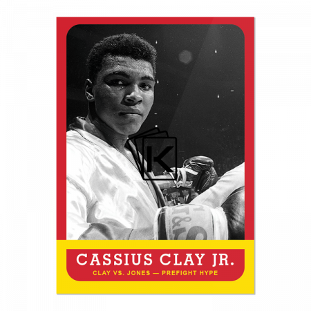 Sběratelská Kartička 2021 Topps MUHAMMAD ALI - The People's Champ 5. Cassius Clay Jr.