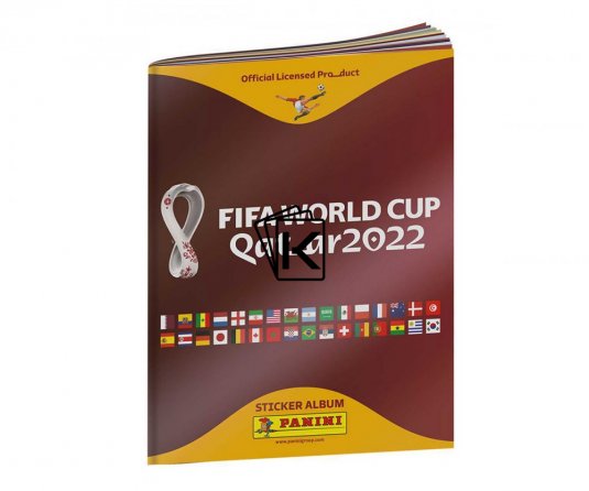 2022 Panini World Cup Qatar Album na samolepky