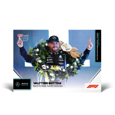 kartička Formule 1 Topps Now 2021 73 Valtteri Bottas Mercedes