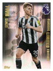 fotbalová kartička 2025-26 Topps  Premier League - Classic Limited Edition LE14 Lewis Hall (Newcastle United)