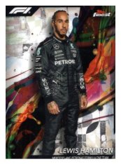 2024 Topps Finest F1 Common 6 Lewis Hamilton – Mercedes-AMG Petronas Formula One Team