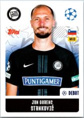 2024-25 Topps Champions League 337 Jon Gorenc Stanković (SK Sturm Graz)