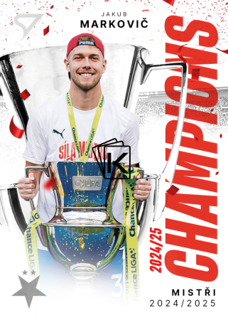 2025-26 SportZoo SK Slavia Praha Champions CH-03 Jakub Markovič