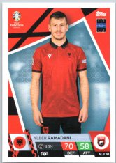 fotbalová karta Topps Match Attax EURO 2024 ALB10 Ylber Ramadani (Albania)