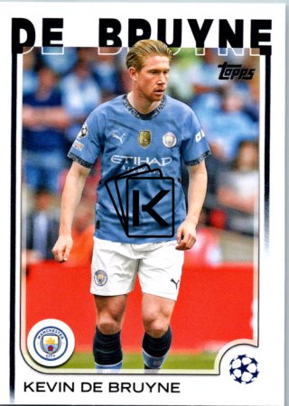 fotbalová kartička 2024-25 Topps UEFA Club Competitions Flagship 17 Kevin De Bruyne Manchester City