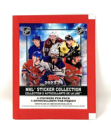 2023-24 Topps NHL Balíček samolepek