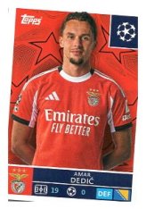 2025-26 Topps Champions League SL Benfica 555 Amar Dedic