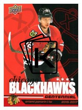 2025-26 Upper Deck Centennial Chicago Blackhawks 98 Artemi Panarin
