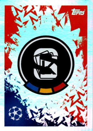 2024-25 Topps Champions League 419 Club Badge (AC Sparta Praha)