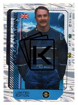 2025 Topps Turbo Attax F1 Limited Edition Aquamarine LE19 Nigel Mansell