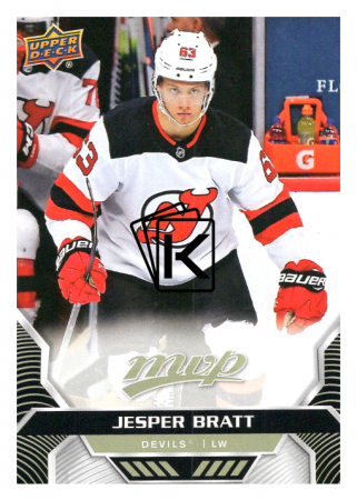 2020-21 UD MVP 155 Jesper Bratt - New Jersey Devils