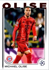fotbalová kartička 2024-25 Topps UEFA Club Competitions Flagship 81 Michael Olise FC Bayern Munchen